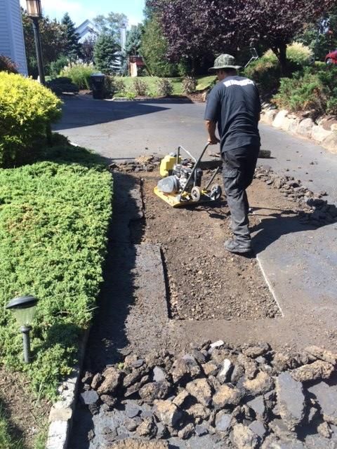 A recent asphalt and pavement contractor job in the  area